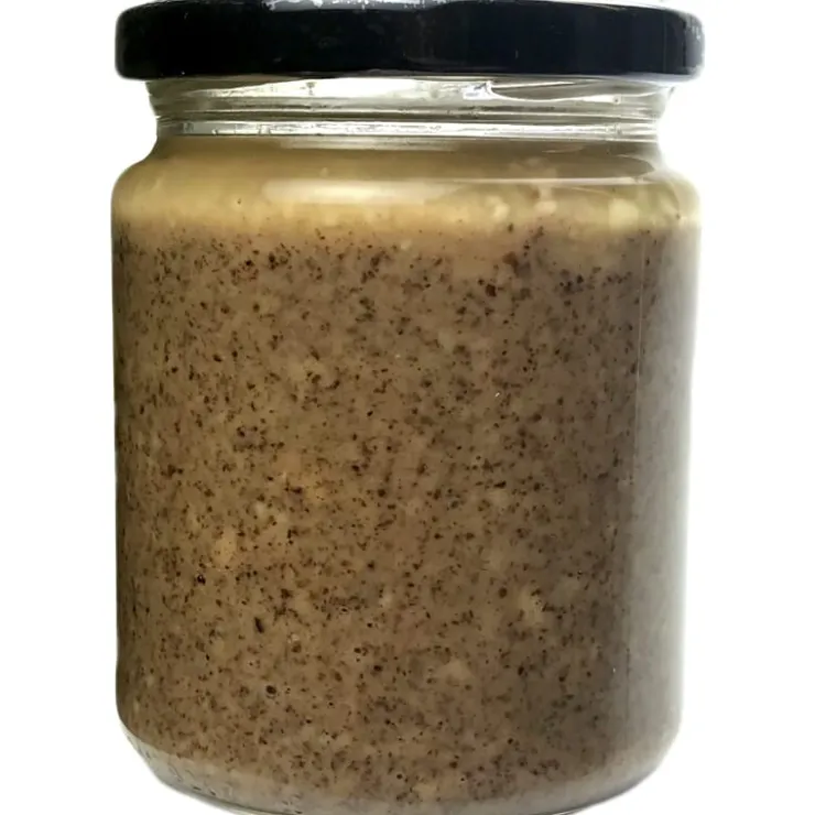 Amandelpasta met stukjes bio<Pit&Pit Store