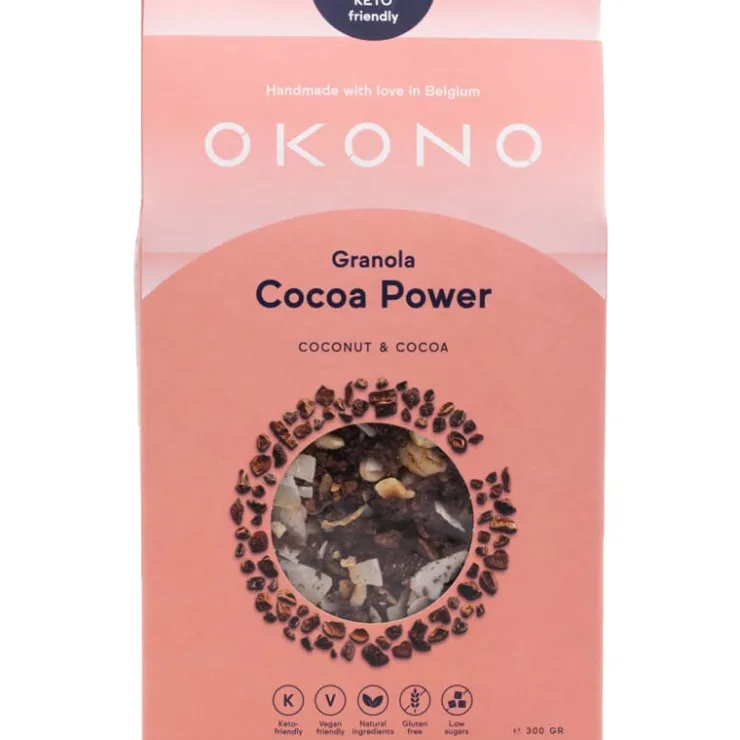 OKONO - Keto granola - Cocoa Power - Kokos & cacao<Pit&Pit Discount