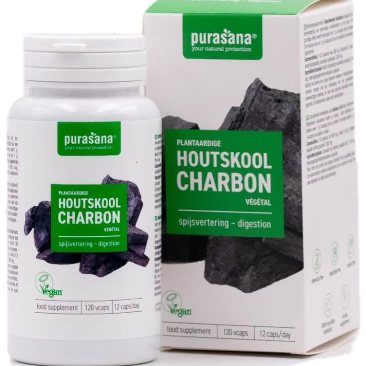 Plantaardige houtskool capsules<Pit&Pit Cheap